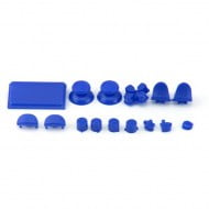 Buttons Plastic Set Mod Kits Blue - PS4 V2 Controller