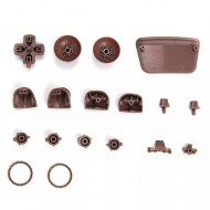 Buttons Plastic Set Mod Kits Brown - PS5 Controller