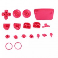 Buttons Plastic Set Mod Kits Pink - PS5 Controller