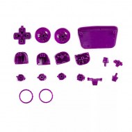 Buttons Plastic Set Mod Kits Purple - PS5 Controller