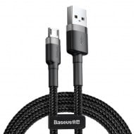 Cable Baseus Cafule CAMKLF-HG1 USB 2.0 Micro USB Black 3m