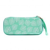 Carry Case Protection Green Flower - Nintendo Switch Console