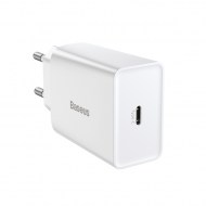 Charger Baseus Speed Mini Quick USB-C PD 20W White