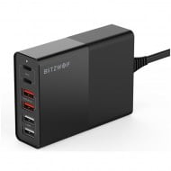 Charging Station BlitzWolf BW-S16 4x USB-A / 2x USB-C Black 75W