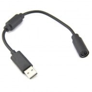 Controller Cable Extension Black Xbox 360 Controller