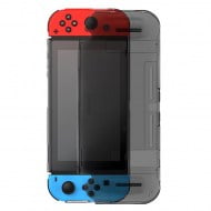 Crystal Back Cover Case Baseus GS07 Transparent Black - Nintendo Switch Console