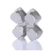 D-Pad Aluminium Silver - PS4 Controller