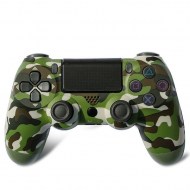 Double Motor 4 Wireless Controller OEM Camouflage Green - PS4 Controller