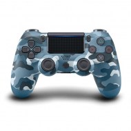Double Motor 4 Wireless Controller OEM Camouflage Blue - PS4 Controller