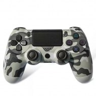 Double Motor 4 Wireless Controller OEM Camouflage Grey - PS4 Controller