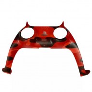 Front Middle Strip Cover Camouflage Red - PS5 DualSense Controller