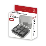 Game Card Case Holder Cartridge Box Black 24 in 1 - Nintendo Switch Game