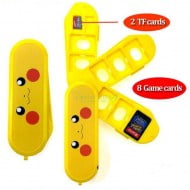 Game Card Case Holder Cartridge Yellow Box 10 in 1 - Nintendo Switch Game