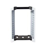 Games Tower Stand Dobe White - PS5 / PS4 / PS3 / Xbox Series / Xbox One