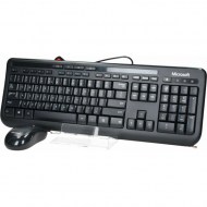 Keyboard Microsoft Wired Set 600 Black US