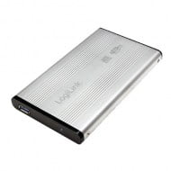 LogiLink External HDD Enclosure Case 2.5" SATA USB 3.0 Silver