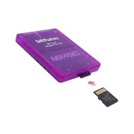 Memory Card Adapter MX4SIO SIO2SD Micro SD Purple