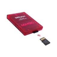 Memory Card Adapter MX4SIO SIO2SD Micro SD Red