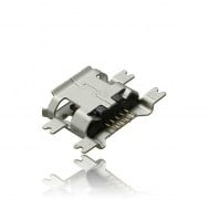 Micro USB Socket SMD SMT 5 Pin Female Shen Plate Θηλυκό Βύσμα