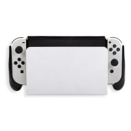 Protective Handle Grip Cover With Flip Black - Nintendo Switch OLED Console