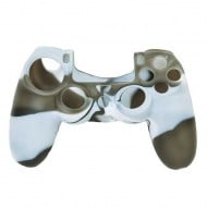 Silicone Case Multi Color Gray / White - PS4 Controller