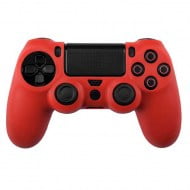 Silicone Case Skin Red - PS4 Controller