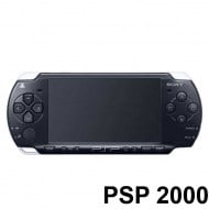 Housing Case Shell Replacement Black - PSP Slim 2000