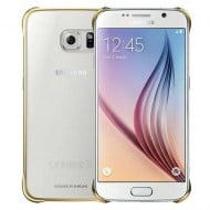 Samsung Clear Case Θήκη EF-QG920BF Gold - Galaxy S6 SM-G920F