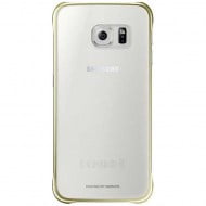 Samsung Clear Case Θήκη EF-QG920BF Gold - Galaxy S6 SM-G920F