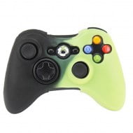 Silicone Case Skin Black / Yellow - Xbox 360 Controller