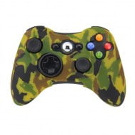 Silicone Case Skin Camouflage Yellow - Xbox 360 Controller