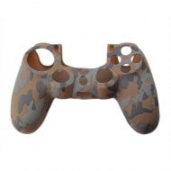 Silicone Case Skin Camouflage Brown - PS4 Controller