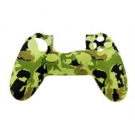 Silicone Case Skin Army Light Green - PS4 Controller