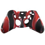 Silicone Case Skin Black / Red / White - Xbox One Controller