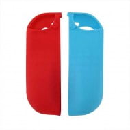 Silicone Case Skin Blue & Red - Nintendo Switch Joy Con Controller