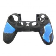 Silicone Case Skin Camouflage Black & Blue - PS4 Controller
