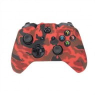 Silicone Case Skin Camouflage Red - Xbox One Controller