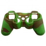 Silicone Case Skin Green / Brown - PS3 Controller