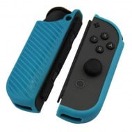 Silicone Case Skin Non Slip Blue & Red - Nintendo Switch Joy Con Controller