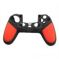 Silicone Case Skin Red & Black - PS4 Controller