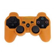 Silicone Case Skin Orange - PS3 Controller