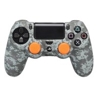Silicone Skin + Analog Caps Grips Camo Digital - PS4 Controller