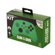 Silicone Skin + Analog Caps Grips Custom Kit Glow In The Dark - Xbox Series Controller