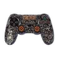 Hard Skin + Analog Caps Grips One Piece Combo Pack Luffy - PS4 Controller