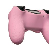 Silicone Skin + Analog Caps Grips Tanooki Combo Pack - PS4 Controller