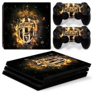 Sticker Skin Juventus - PS4 Pro Console