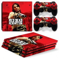 Sticker Skin Red Dead Redemption 2 #2 - PS4 Pro Console