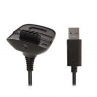 USB Charging Adapter Cable Black - Xbox 360 Controller