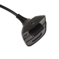 USB Charging Adapter Cable Black - Xbox 360 Controller