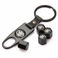 Valve Caps Keychain Toyota